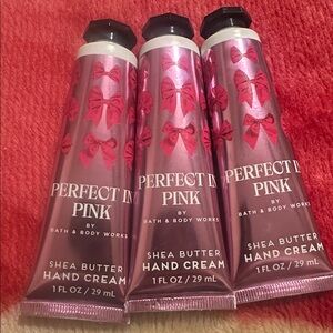 Bath & Body Works Pink Bow Hand Cream Set